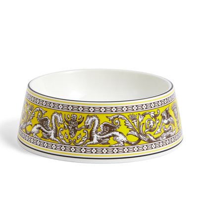 Florentine Citron Pet Bowl 21cm 8.2in