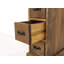 Broussard 29cm W Solid Wood Bedside Table