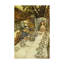 "Alice à la table" par Arthur Rackham - reproduction d'art sur toile tendue-1348842007