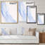 «Blue Marble Waves», reproduction d'art sur toile moderne-762838989-762838998
