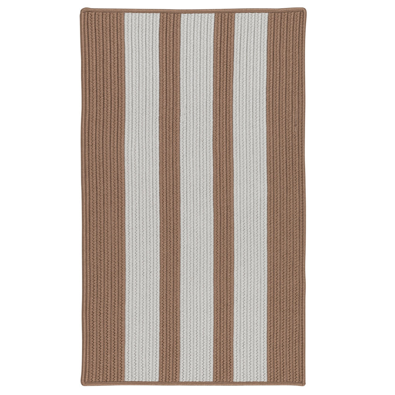Tapis d'intérieur / extérieur réversible moka Wes, Rectangle 12 pi x 15 pi