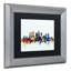 « atlanta georgia horizon blue », impression encadrée sur toile-17765828-40142885