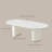 Tremell Modern Minimalist Oval Dining Table with Sintered Stone Tabletop, Double Pedestal Base Dining Table-1675164156-1675164152