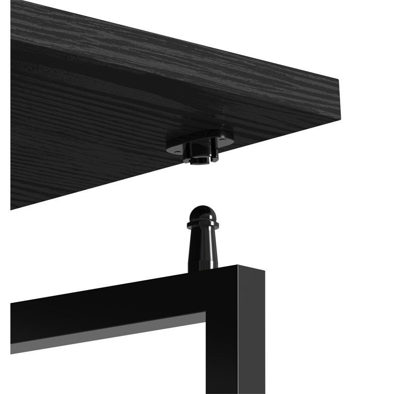 Table de banquet 39,37 po, Noir