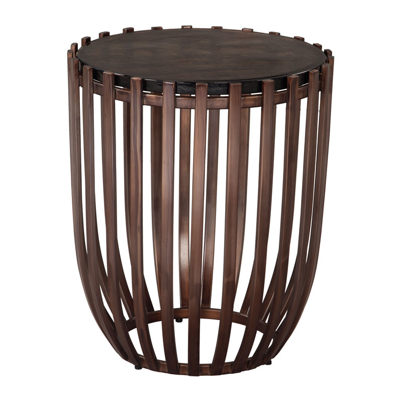 Table d'appoint Kafig bronze
