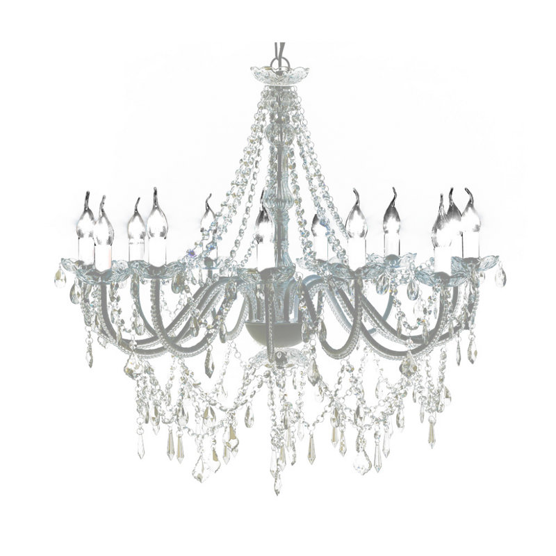 12 - Light Candle Style Chandelier