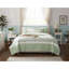 Ensemble de courtepointe en coton percale avec coussins Queen