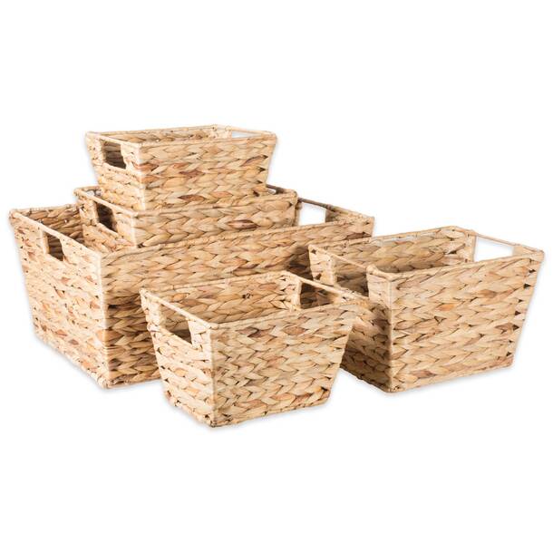 Bay Isle Home 3 Piece Wicker Basket Set & Reviews | Wayfair