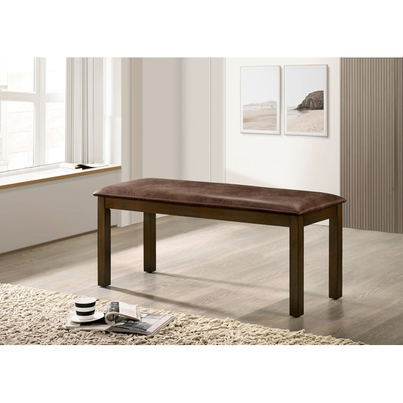 Banc en similicuir Larkin