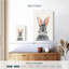 Lapin gris moelleux Brampt-108451734