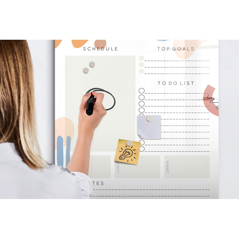 Magnetic Glass Dry Erase Board