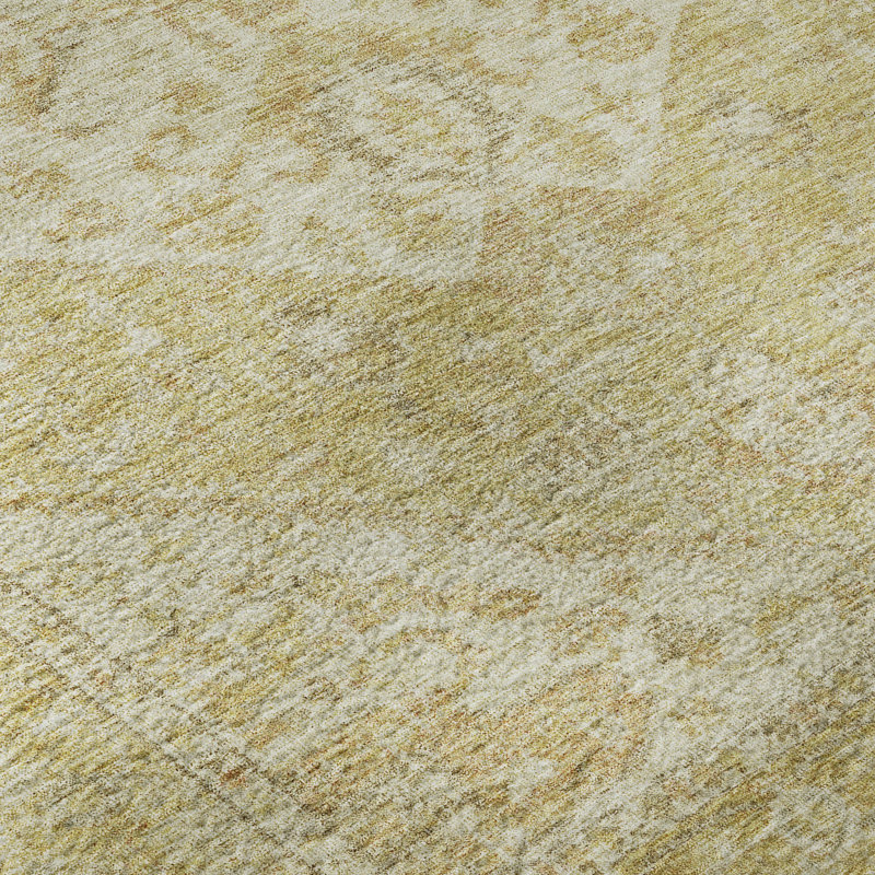 Premium Machine Washable Wayne AMF1104 Global Rug, Rectangle 10' x 14'