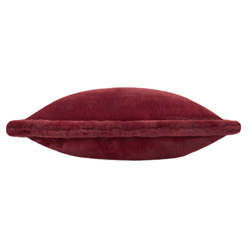 Kallu Square Cushion, Feather, Red, Square 45cm