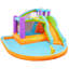 Kids Bounce House with Water Slide, Inflatable Bouncy Castle