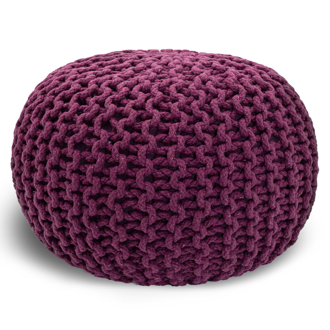 Pouf Strickhocker Bianaca