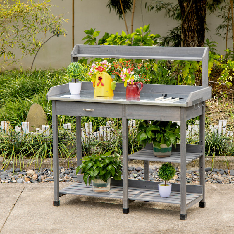 Fir Potting Bench