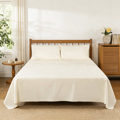 Ensemble de draps 100% coton 250 TC Percale