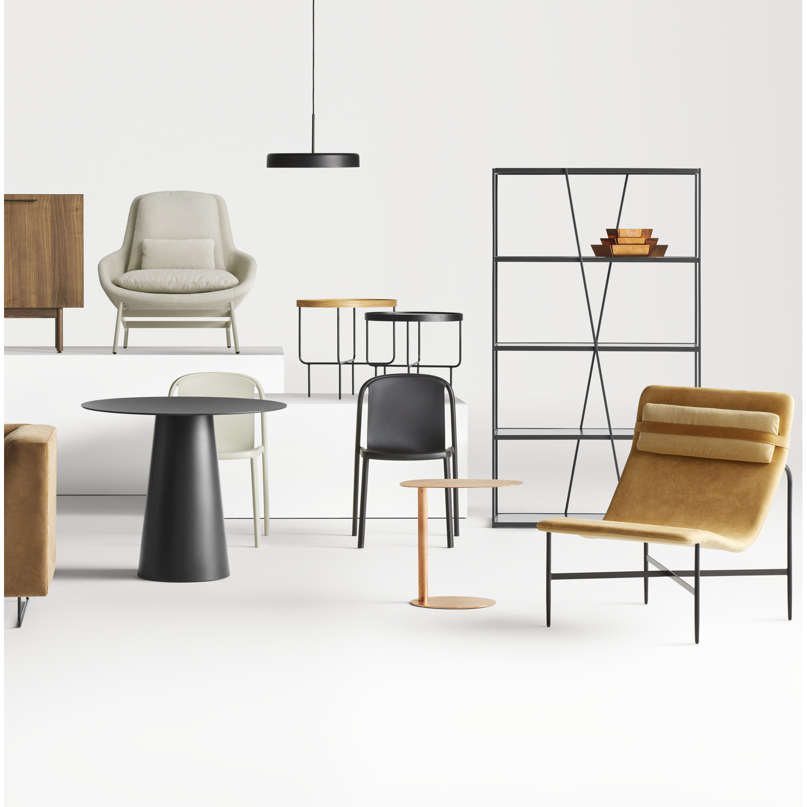 Decade Dining Chair, Black