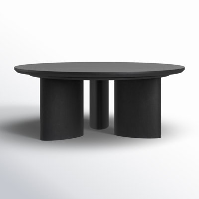 Caya Round Wood Coffee Table