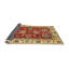 Tapis décoratif multicolore à motif abstrait-412110433