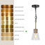 Mini-luminaire suspendu à 1 lumière Joeanne