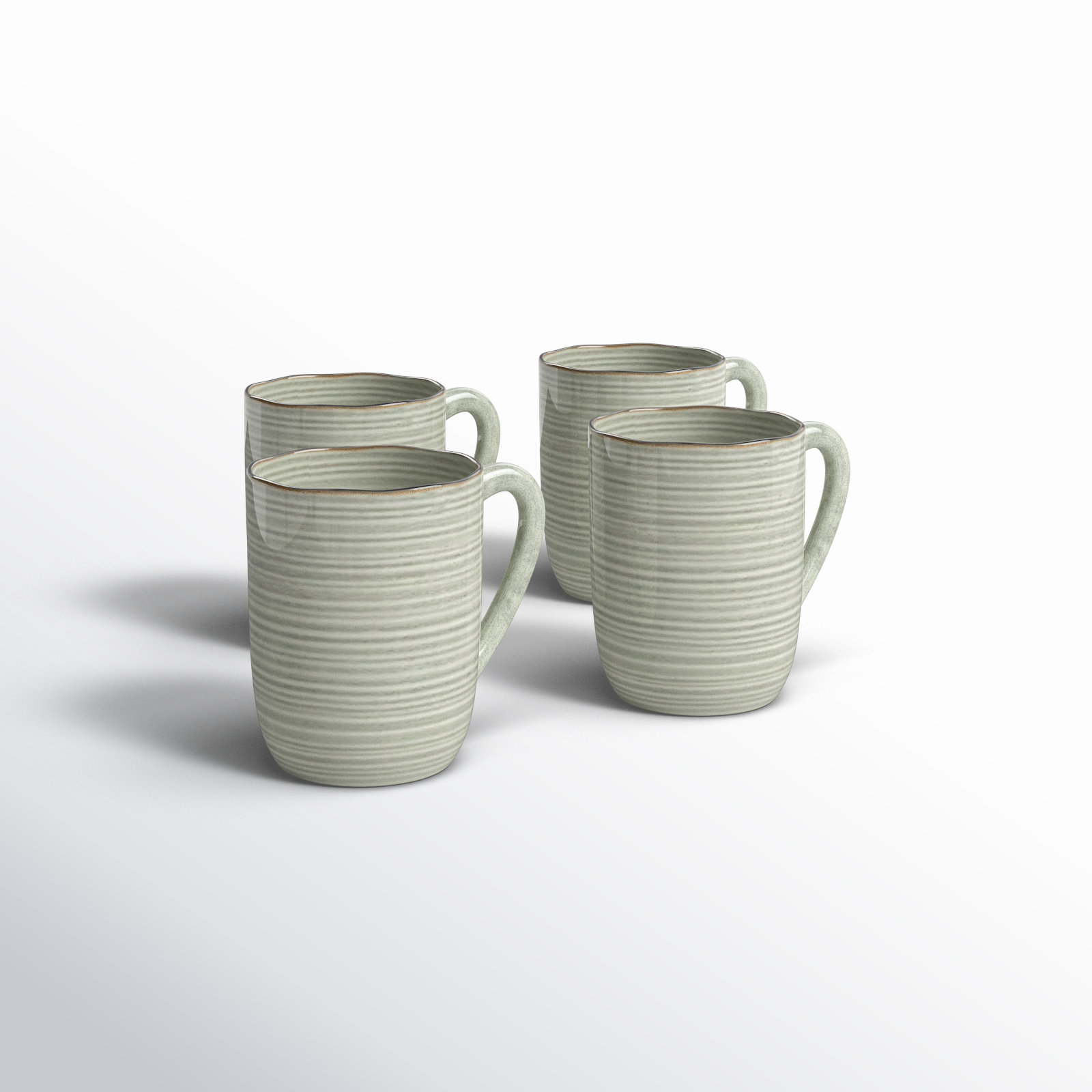 Fellows Stoneware Mug, Castle Wall