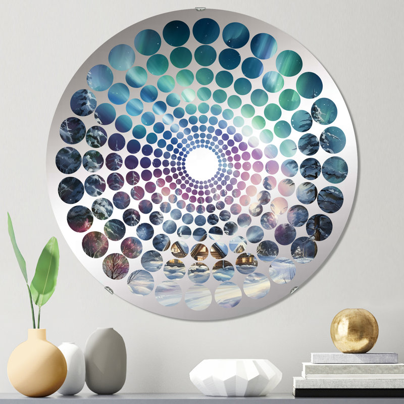 Ballarie Circle Mirror, 23.6" x 23.6"