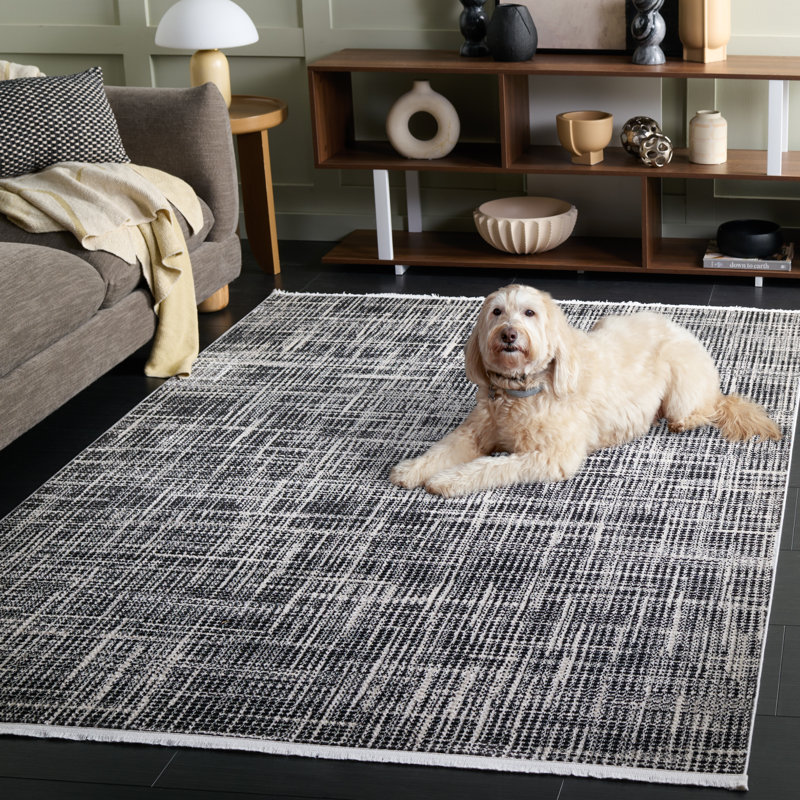Mila 228 Performance Abstract Rug, Rectangle 5'3" x 7'6"