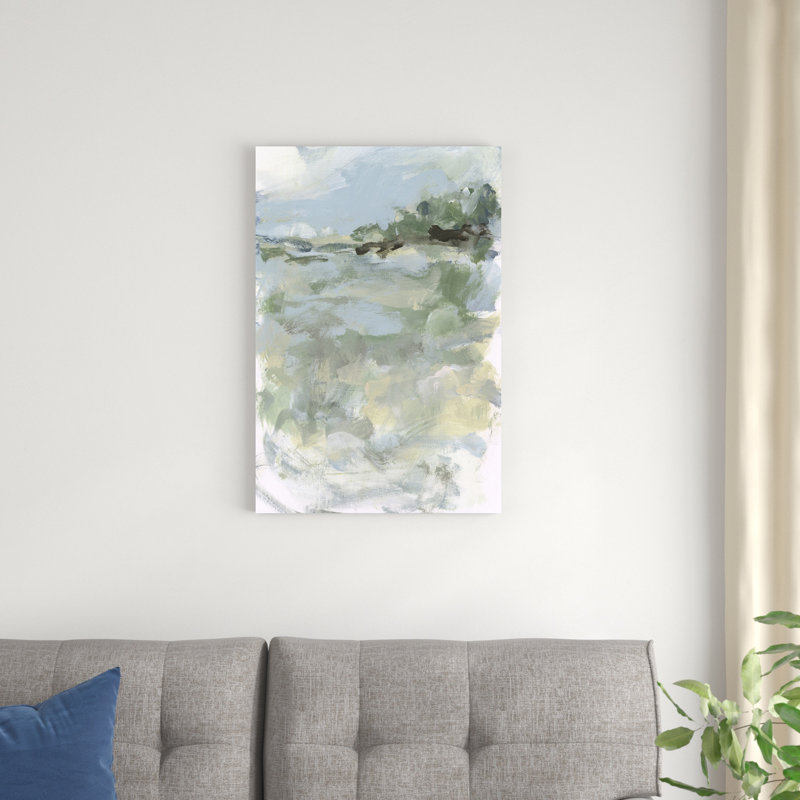 Vue lointaine II, H 30 po x l 20 po