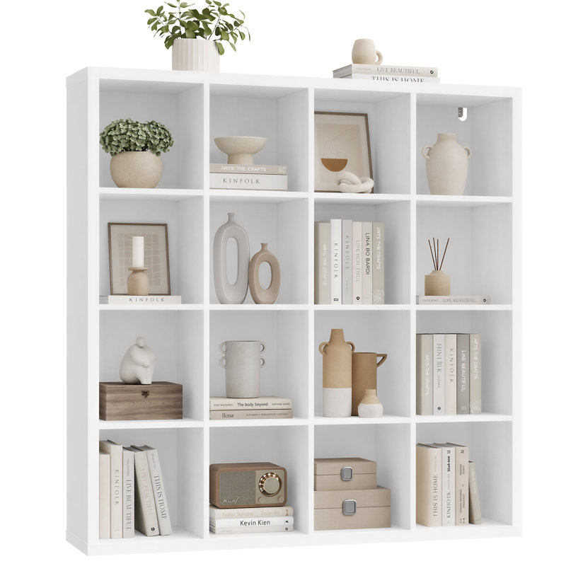 Étagère cubique, organisateur de rangement avec tablettes ajustables, H 49,2 po x l 11,4 po x P 47,6 po
