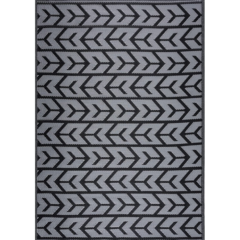 Allistir Geometric Rug, Rectangle 5' x 7'