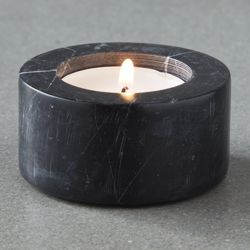 4cm Stone Tabletop Votive Holder