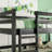 Space-saving Detachable Triple Twin Rubber-wood Bunk Bed-1516473358