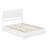 Ronan Wood Platform Bed with Footboard and Storage Drawers-92884203-92884198