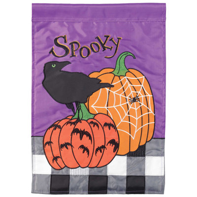 Drapeau de jardin en polyester 18 po x 13 po Ayled