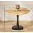 Mid Century Modern Oval Dining Table, MDF Top and Steel Base, Ideal for Compact Spaces and Elegant Dining Experiences-284212724