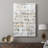 Sand Glyphs III -Custom Wrapped Gallery Cavas