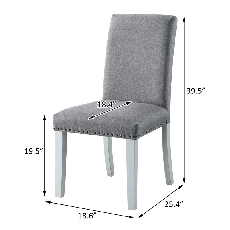 Chaise d'appoint rembourrée Yaffa