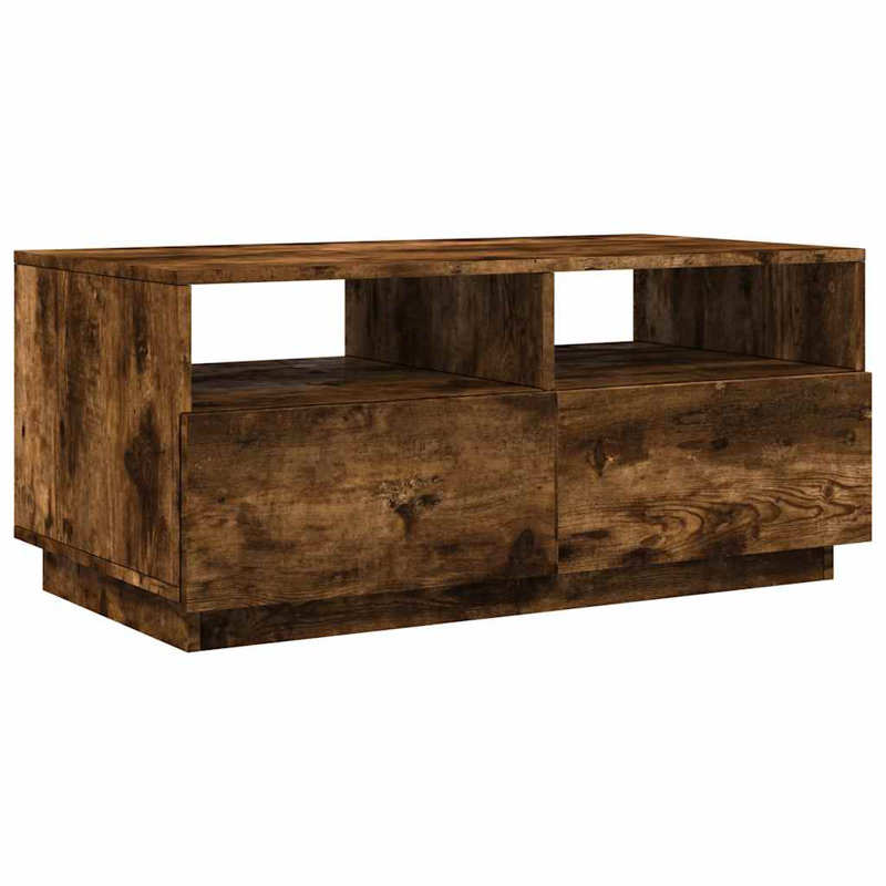 Ceriyah Frame Coffee Table, Smoked Oak
