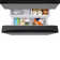 Samsung Bespoke 23 cu. ft. Counter Depth 4-Door French Door Refrigerator with AI Home & AI Vision Inside in Charcoal Glass and Stainless Steel