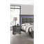 Table de chevet moderne moderne en bois avec table de chevet 2X tiroirs