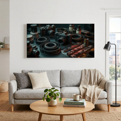 Ensemble de 1 toile murale de photographie vintage