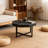 Wood Octagonal Coffee Table-1338500576