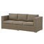 Canandaigua 3 Seater Rattan Sofa Set-1779516332