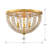 Gateshead 3 - Light 16.5" Chandelier Style Bowl Flush Mount
