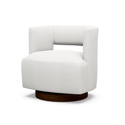 Crystle Swivel Barrel Chair