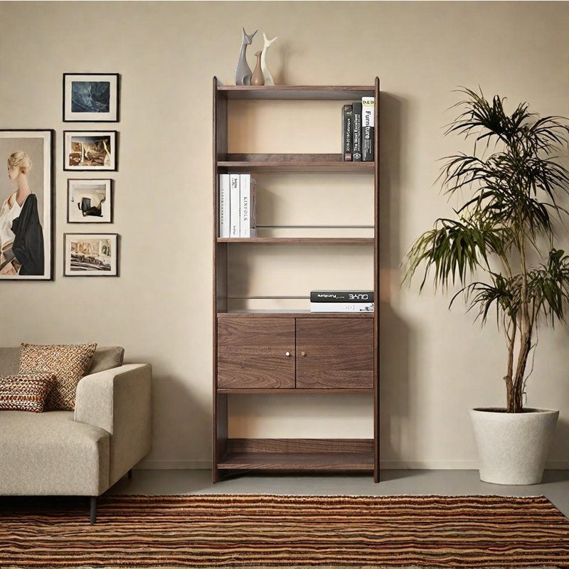 Bibliothèque rétro de style italien