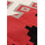Tapis rouge en laine tissé à la main Tuscany-125912722