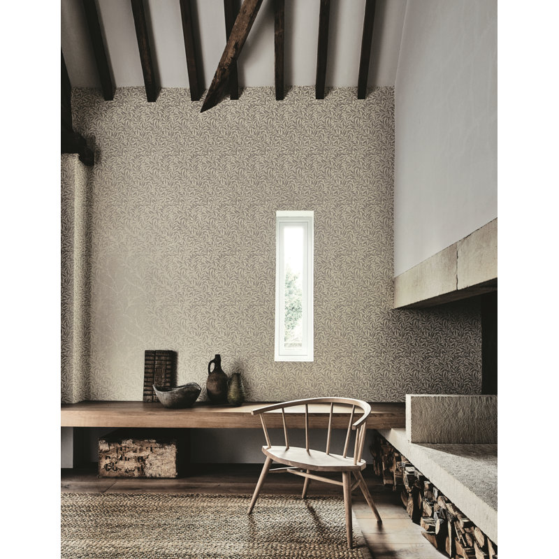 Pure Willow Bough Wallpaper, Eggshell/Chalk