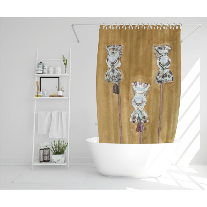 Quillen Polyester Shower Curtain Set